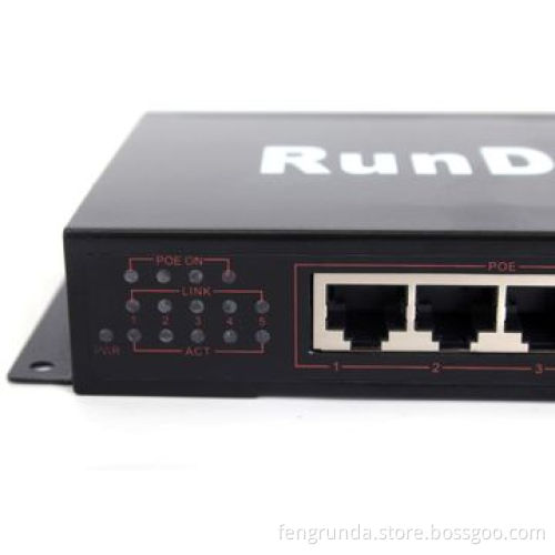 Full Gigabit IEEE802.3at Standard 5-port PoE Switch